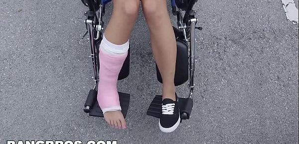  BANGBROS - Petite Kimberly Costa in Wheelchair Gets Fucked (bb13600)
